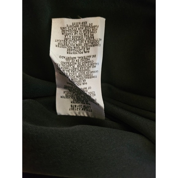 Betsy & Adam JORDAN" SHORT SCUBA CREPE DRAPED BACK DRESS in Blush NWT‎ Size 16 - Picture 9 of 9